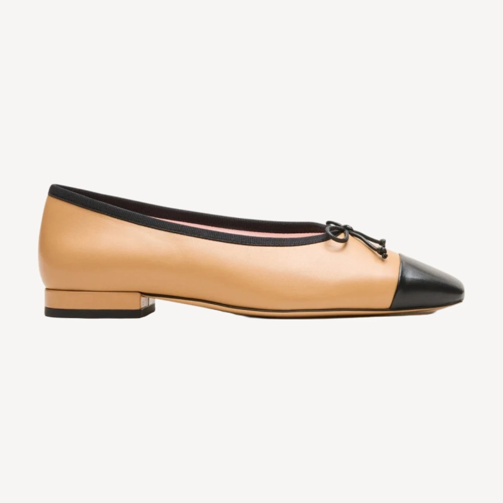 Sophie cap toe ballet flats in leather