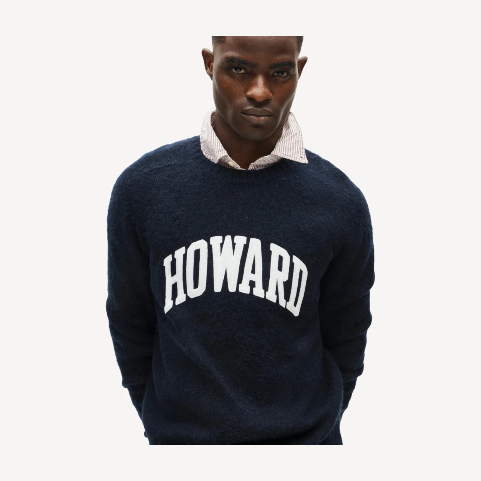 '47 x J.Crew brushed wool Howard sweater