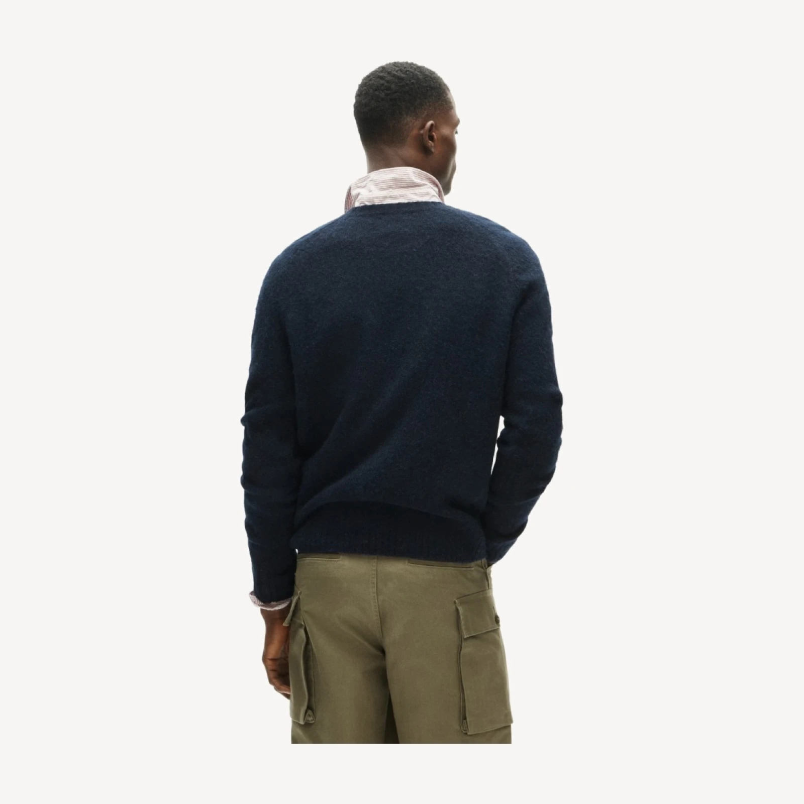 '47 x J.Crew brushed wool Howard sweater