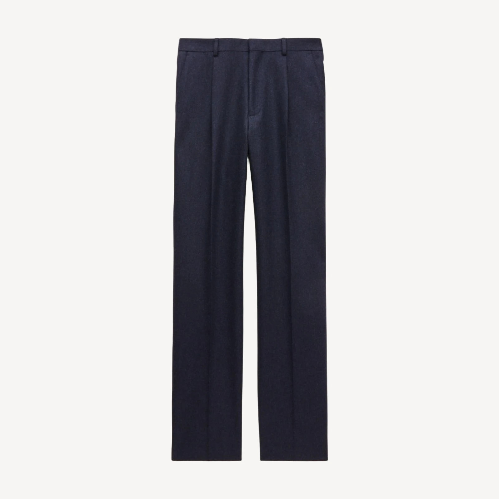 Kenmare Relaxed-fit suit pant in Italian wool flannel