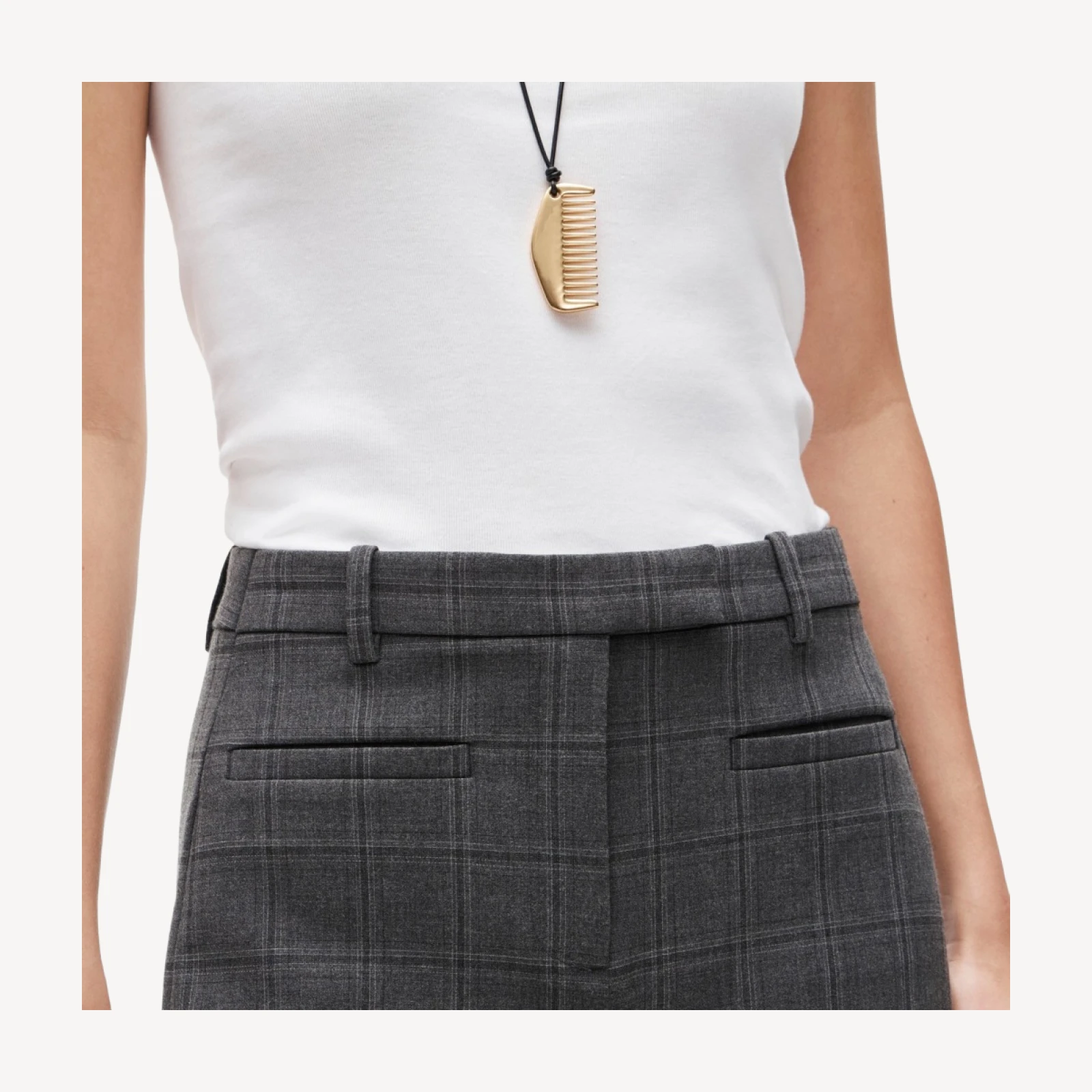 New Carolina pant in plaid four-season stretch