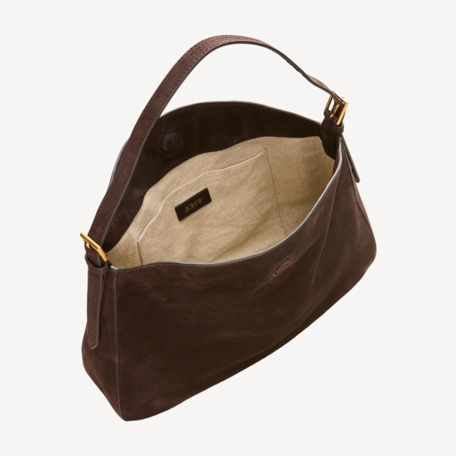Berkeley large shoulder bag in suede