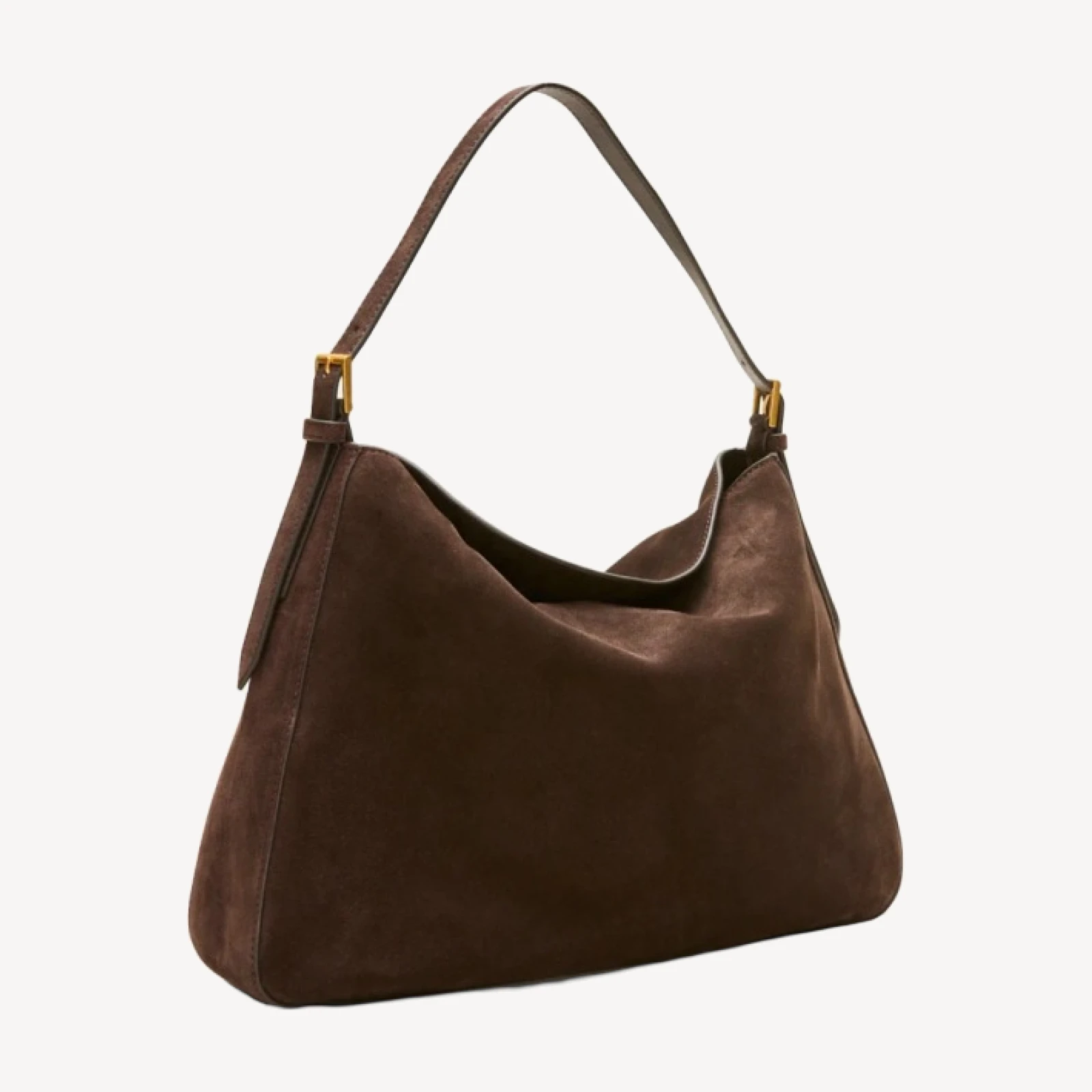Berkeley large shoulder bag in suede