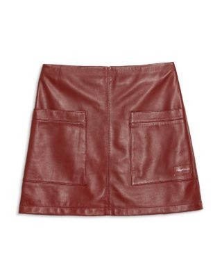 Zadig & Voltaire Jaime Leather Mini Skirt, photo 4