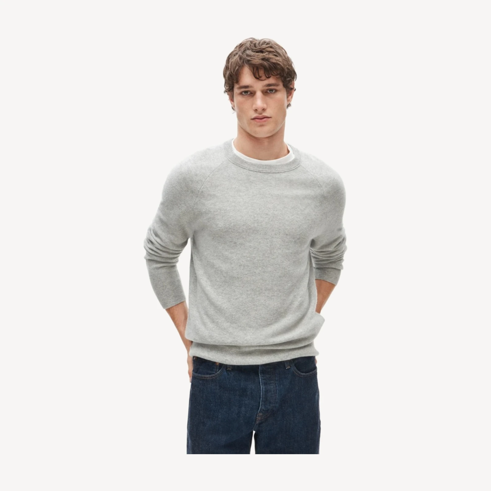 Cashmere raglan-sleeve sweater
