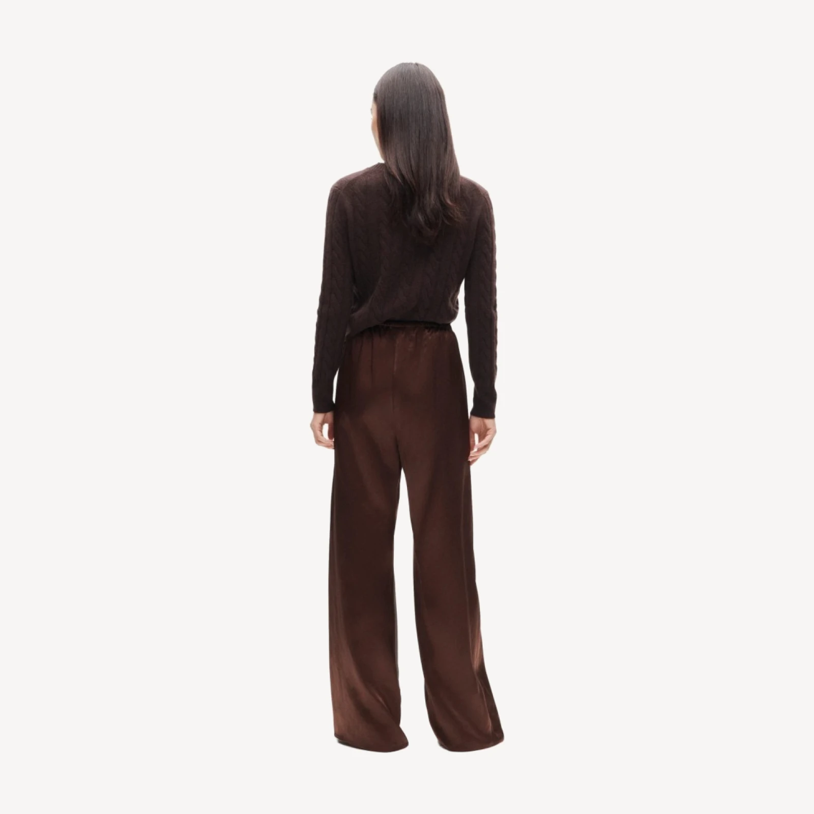 Cosmo pant in luster charmeuse