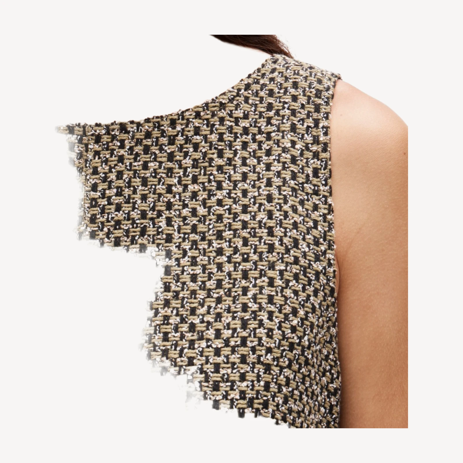Billie dress in tweed