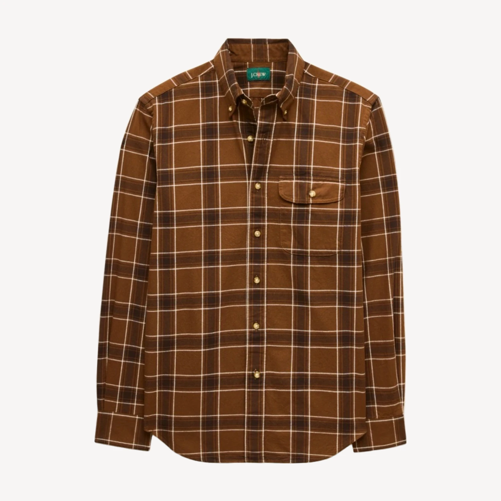 Lightweight cotton shirt in plaid