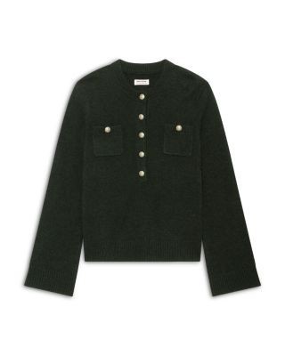 Zadig & Voltaire Lucala Wool & Cashmere Henley Sweater