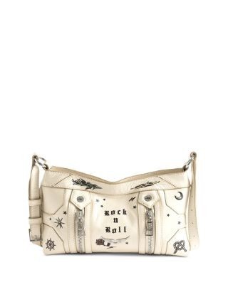 Zadig & Voltaire Sunny Mood Tattoo Leather Crossbody Bag