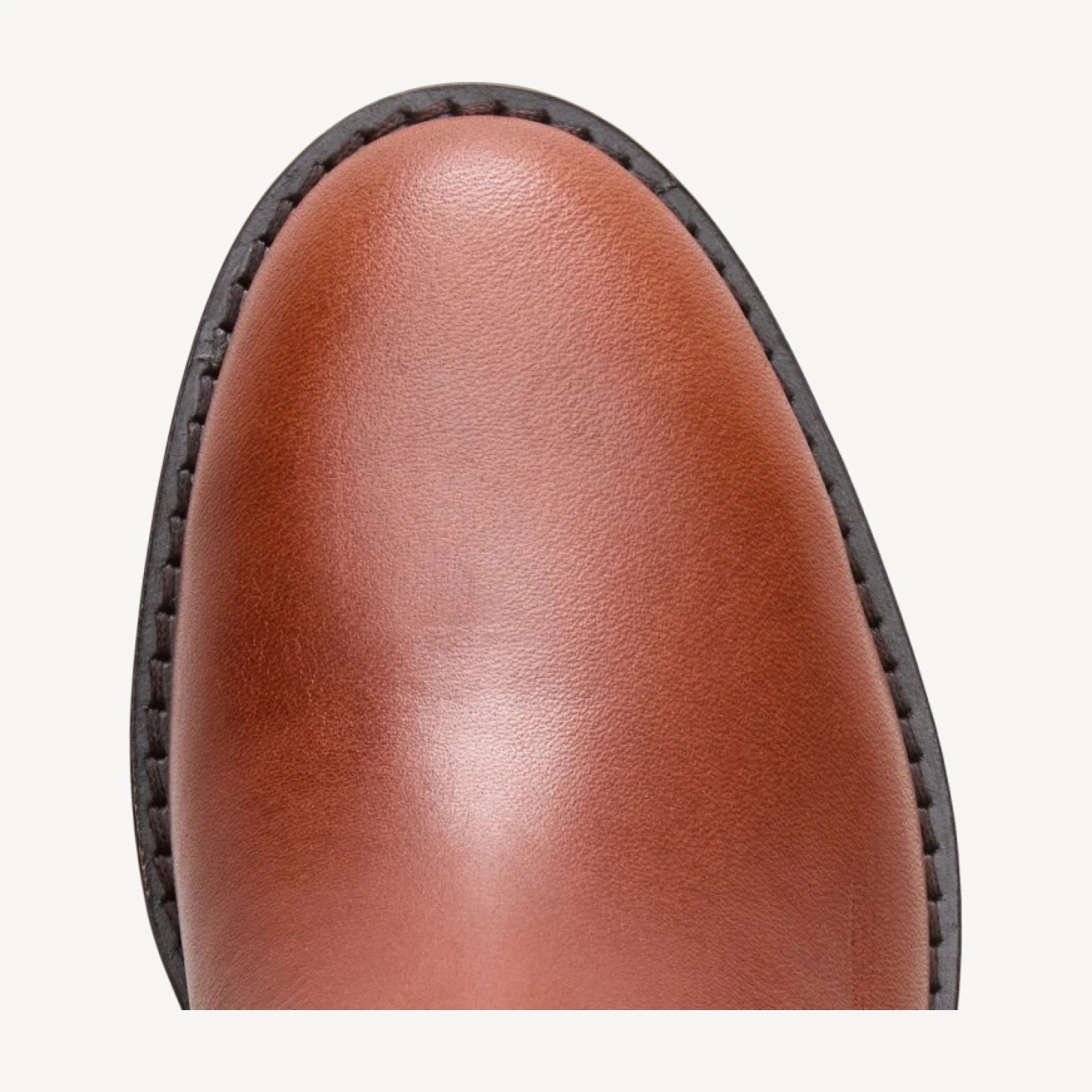 Knee-high riding boots in leather