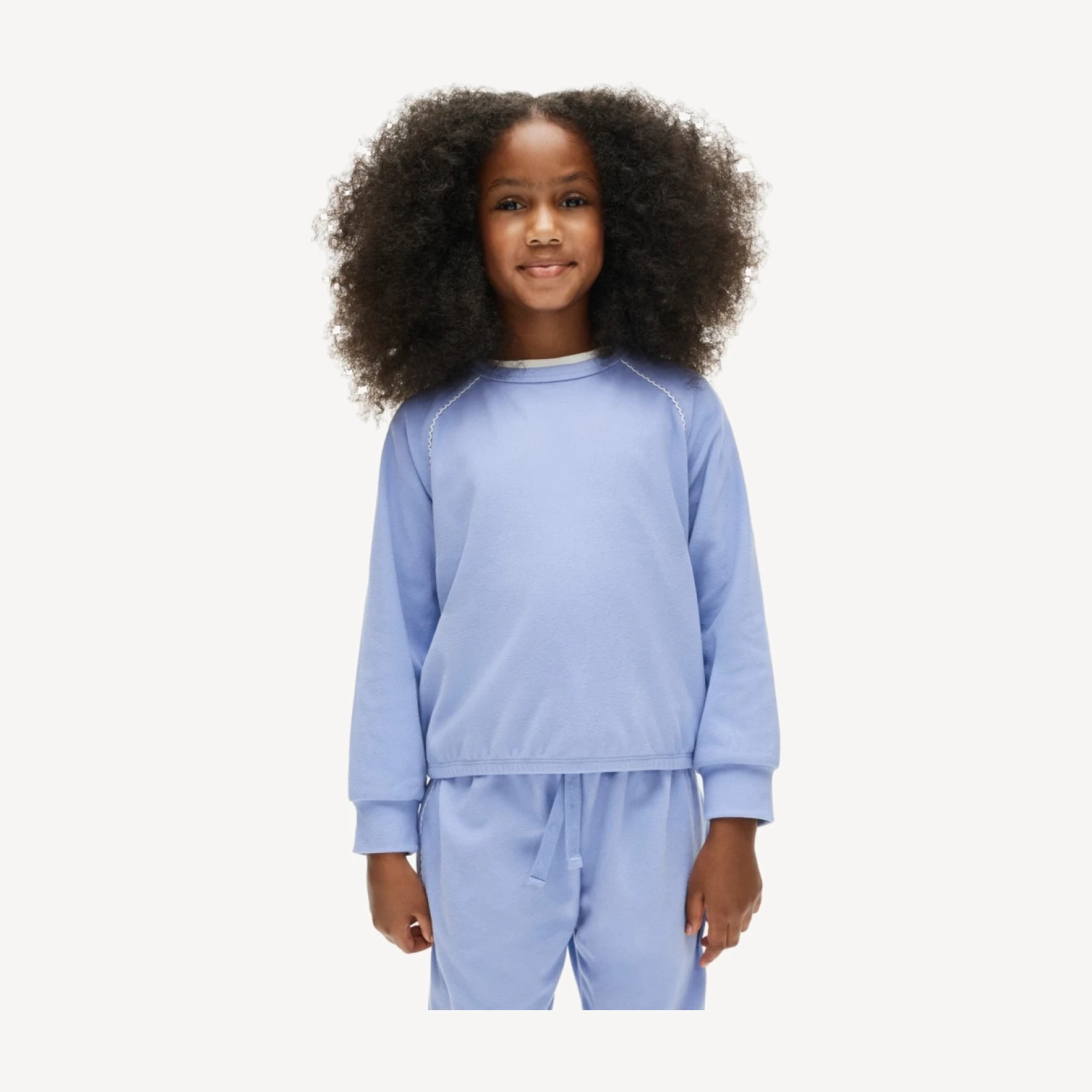 Girls' Everyday crewneck sweatshirt in cozy rib