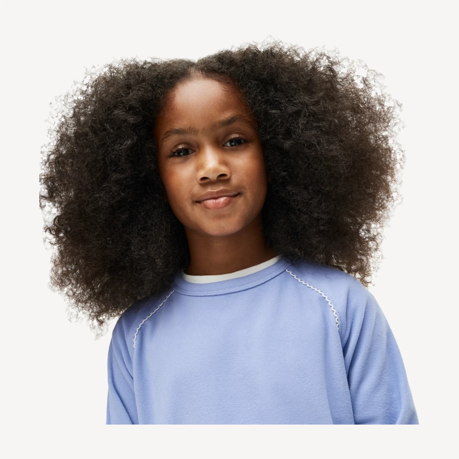 Girls' Everyday crewneck sweatshirt in cozy rib