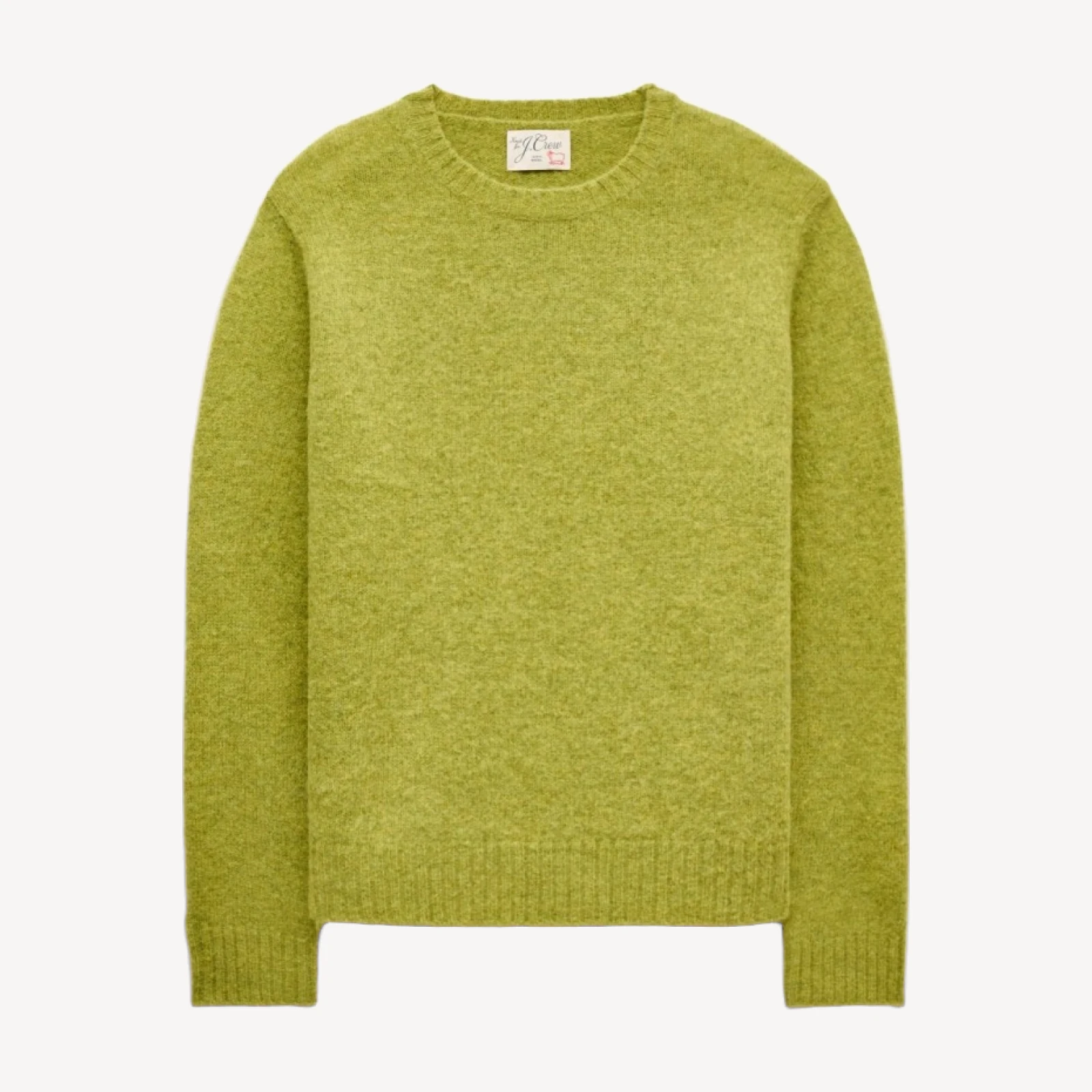 Soft-washed wool sweater