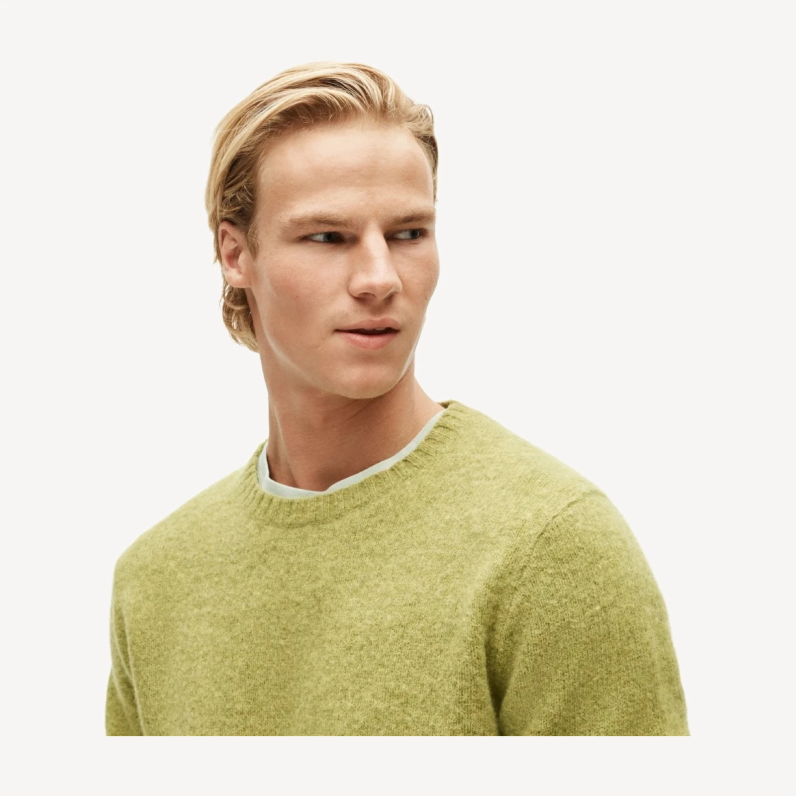 Soft-washed wool sweater