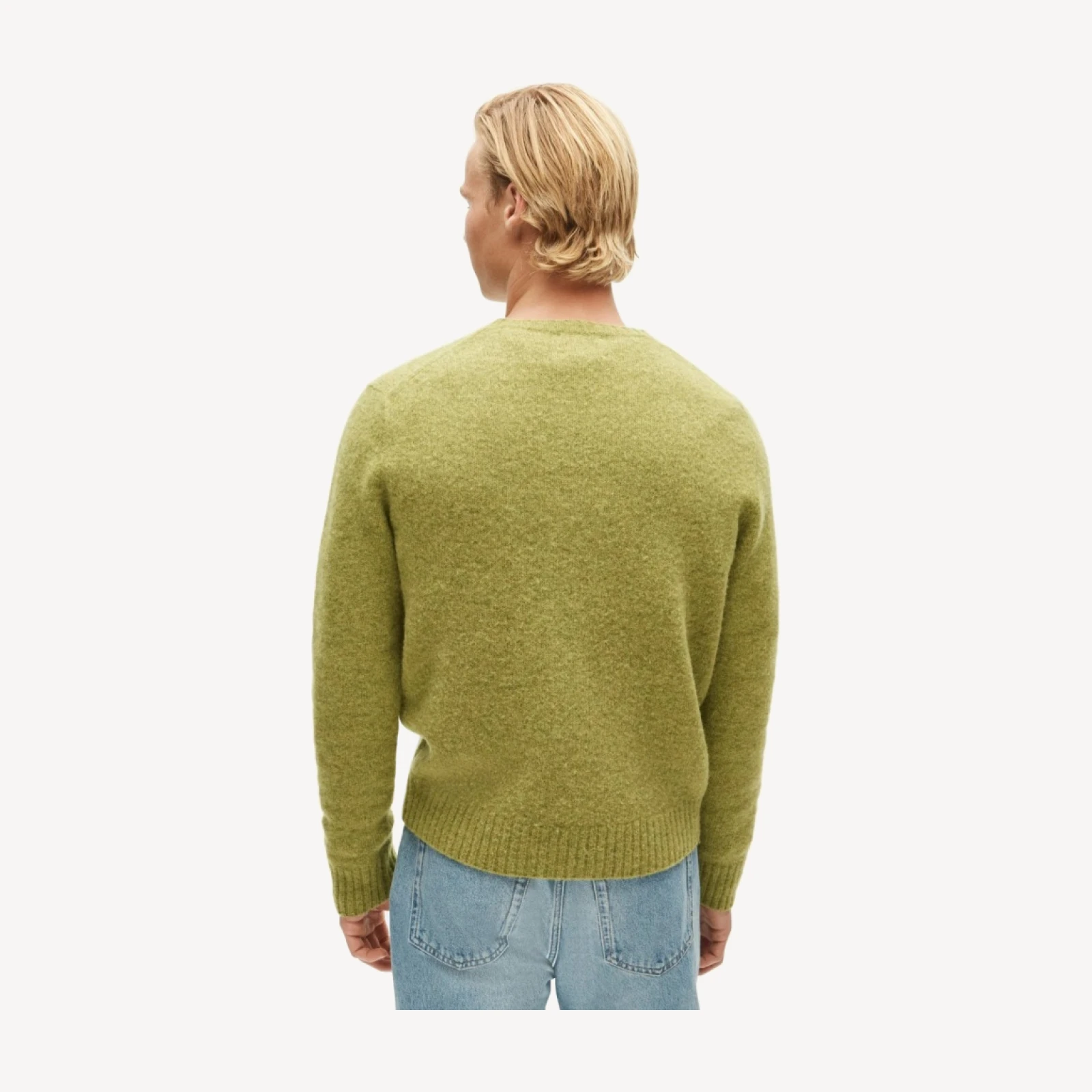 Soft-washed wool sweater