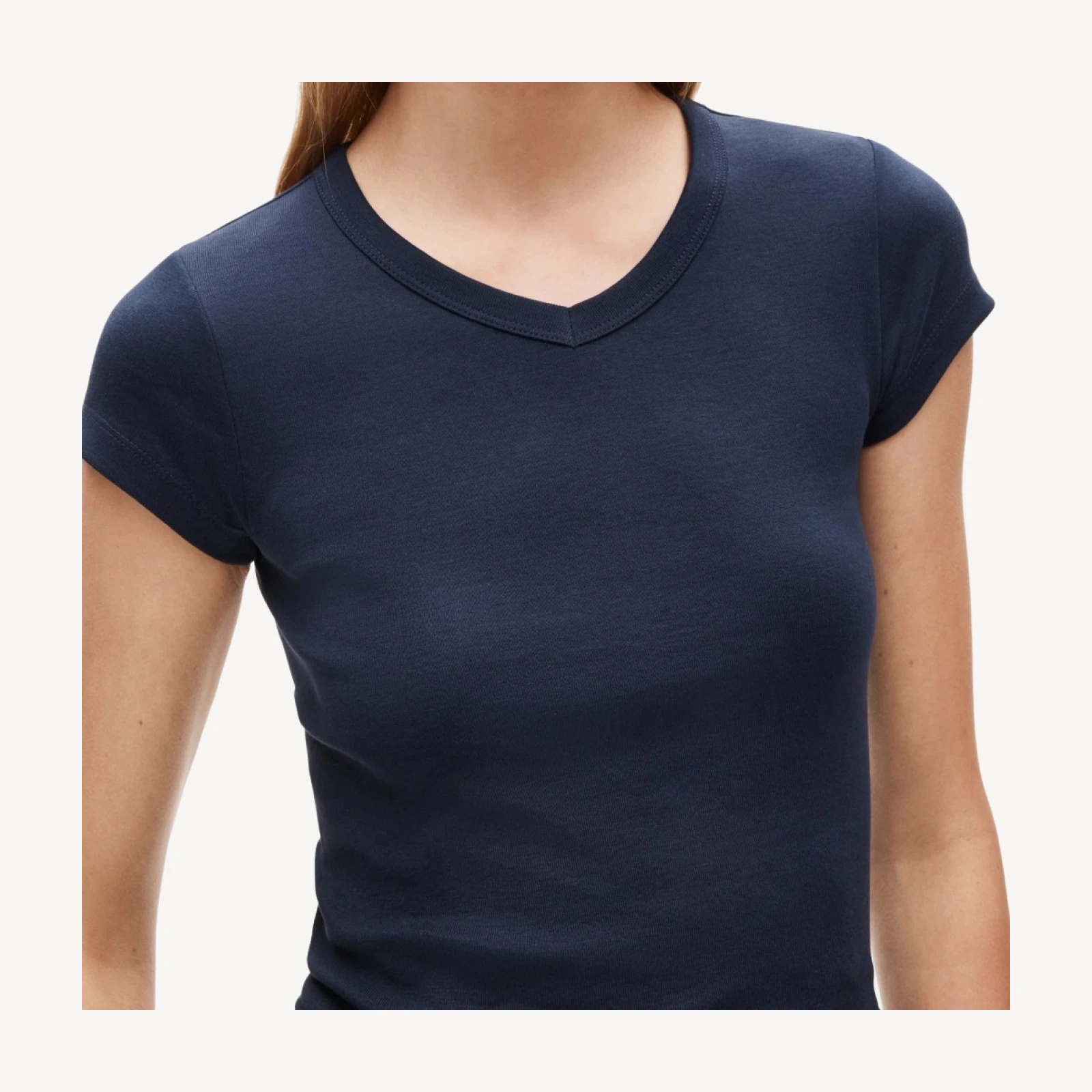 Perfect-fit V-neck T-shirt