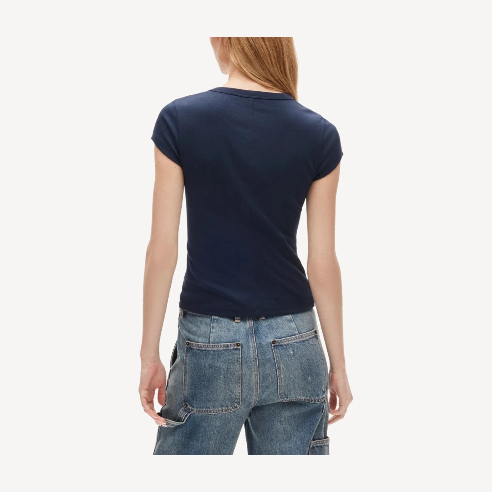 Perfect-fit V-neck T-shirt