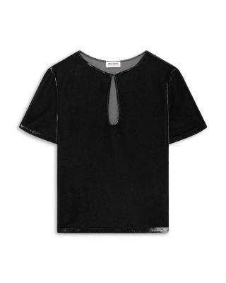 Zadig & Voltaire Tchai Velvet Top