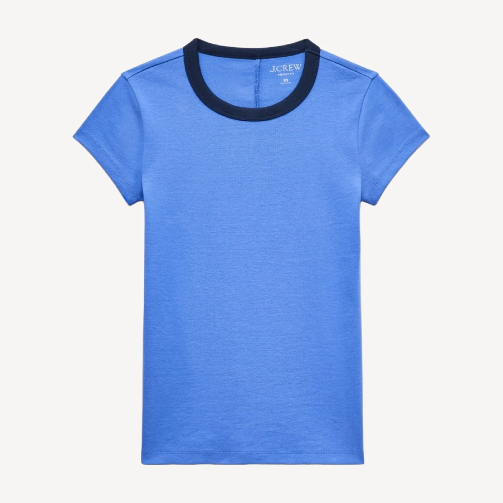 Perfect-fit ringer T-shirt