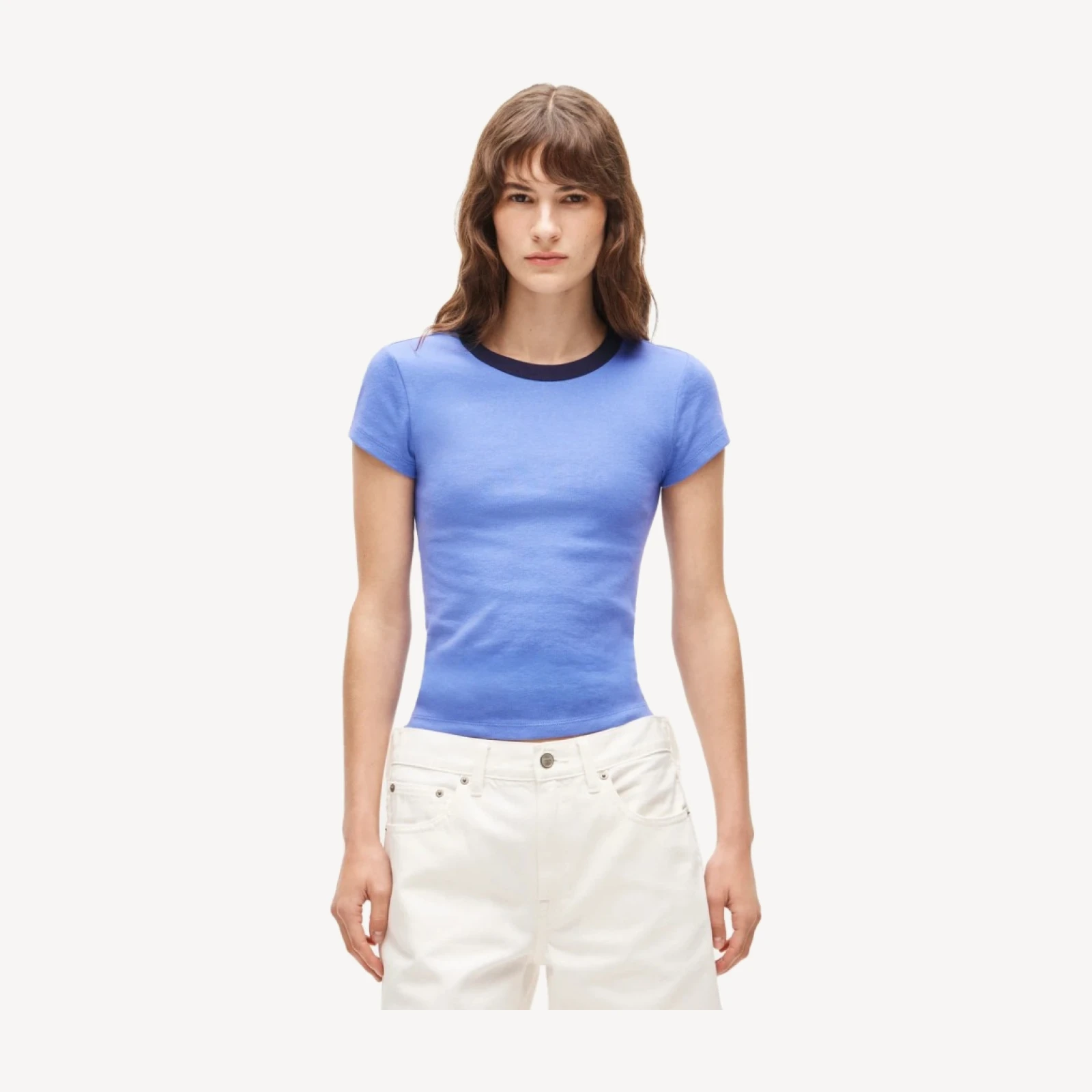Perfect-fit ringer T-shirt