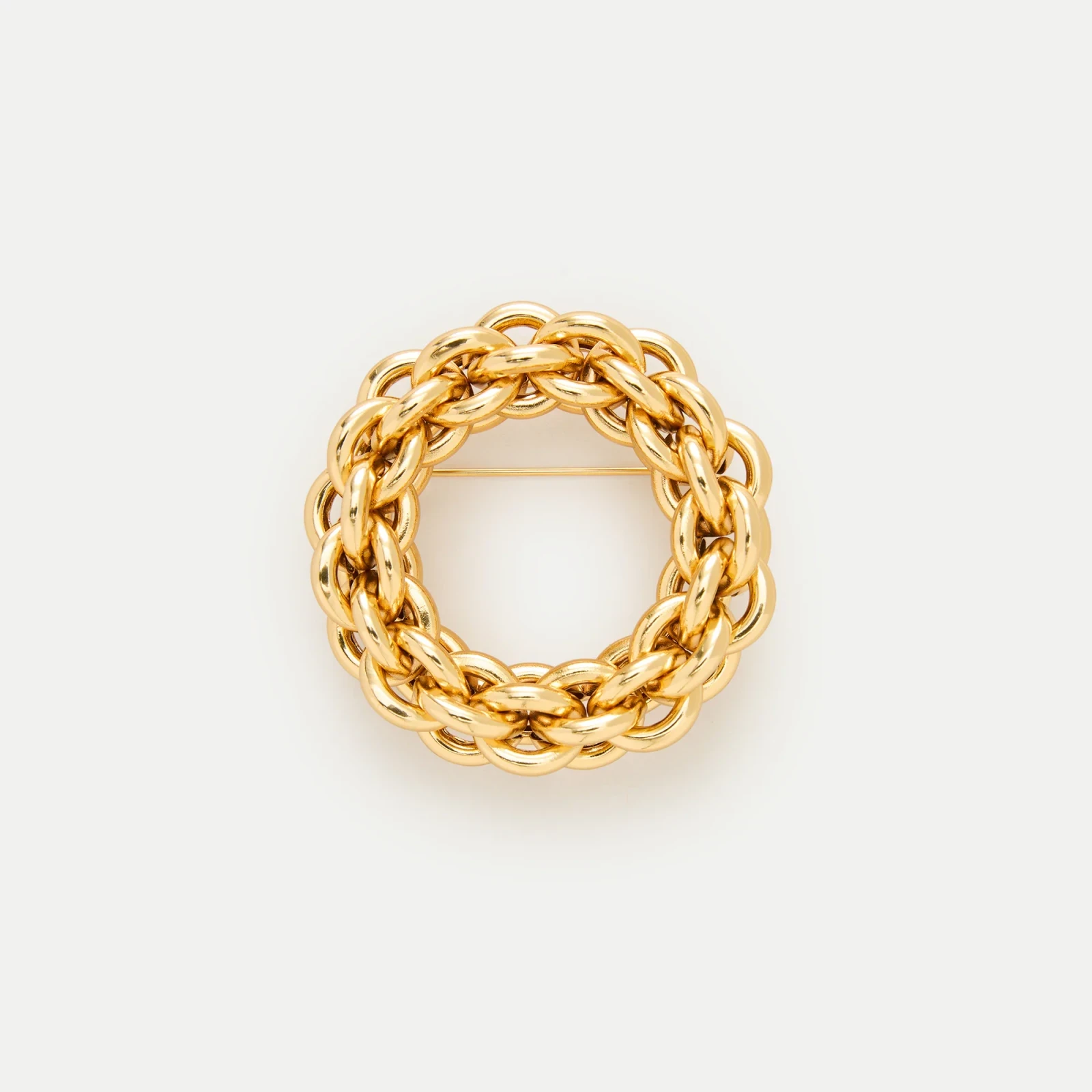 Chainlink brooch
