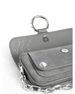 Zadig & Voltaire Kate Suede Continental Wallet