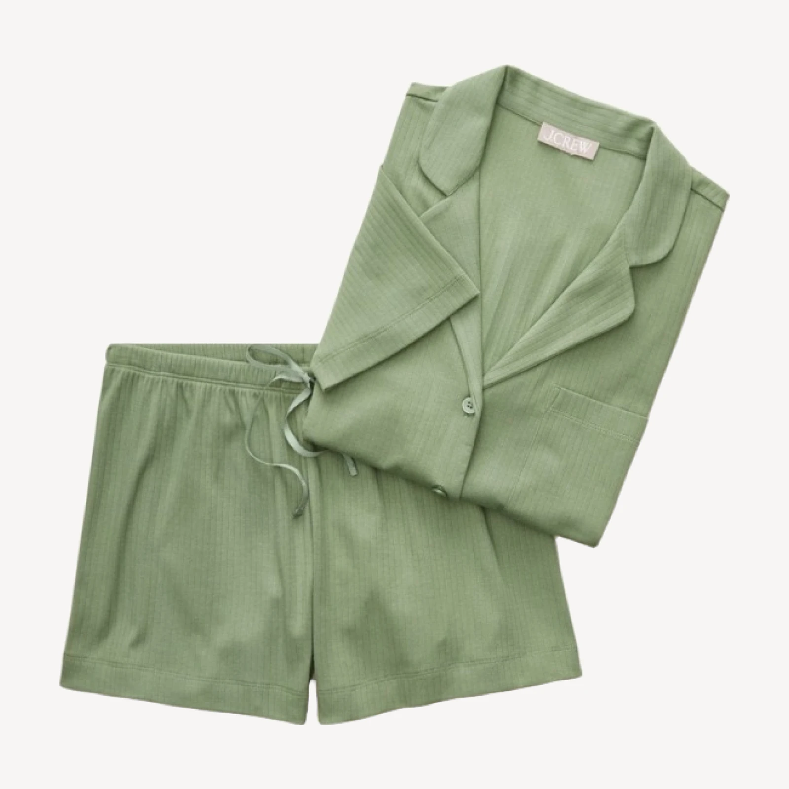 Dreamy rib pajama short set
