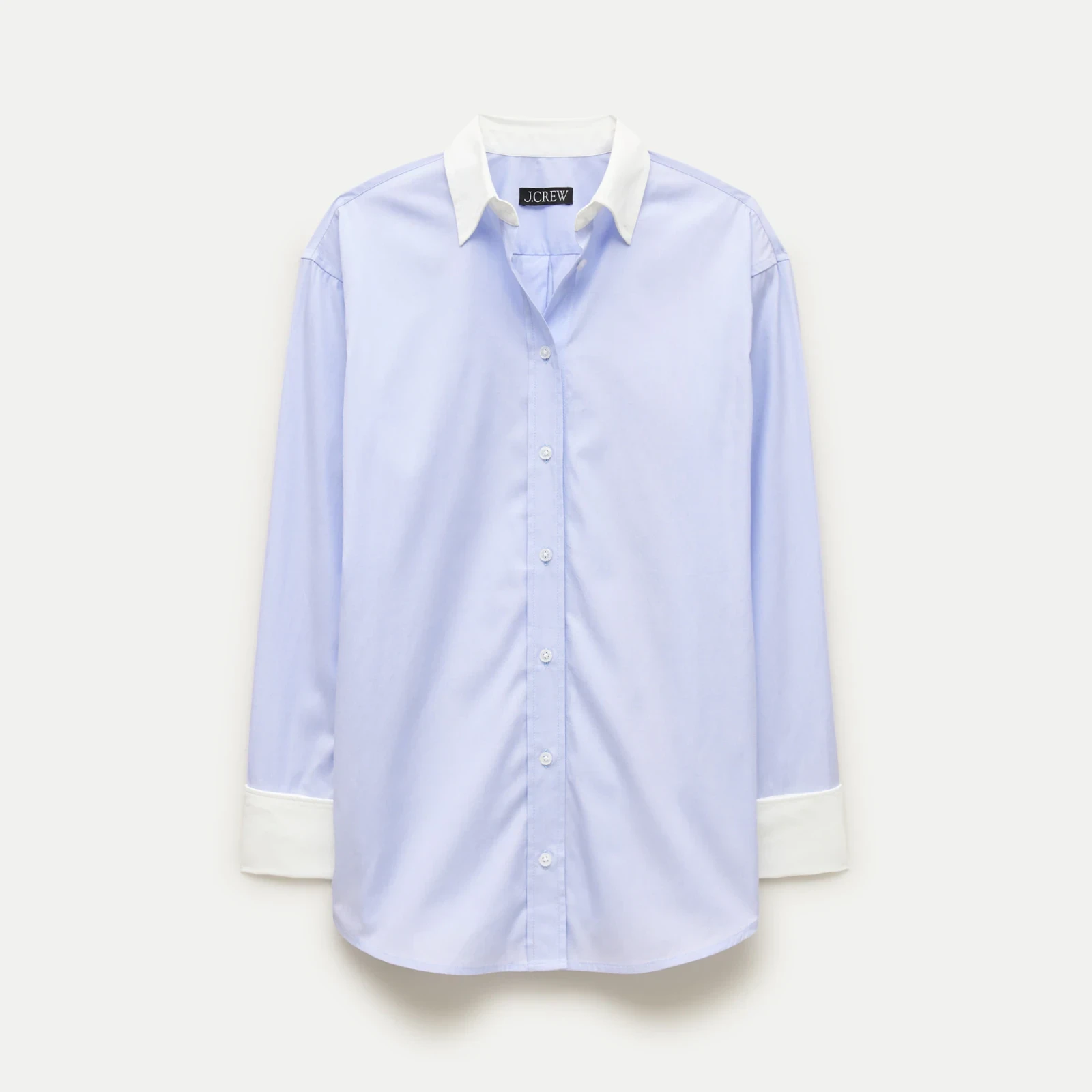 Esme relaxed-fit button-up shirt in Greenwich poplin