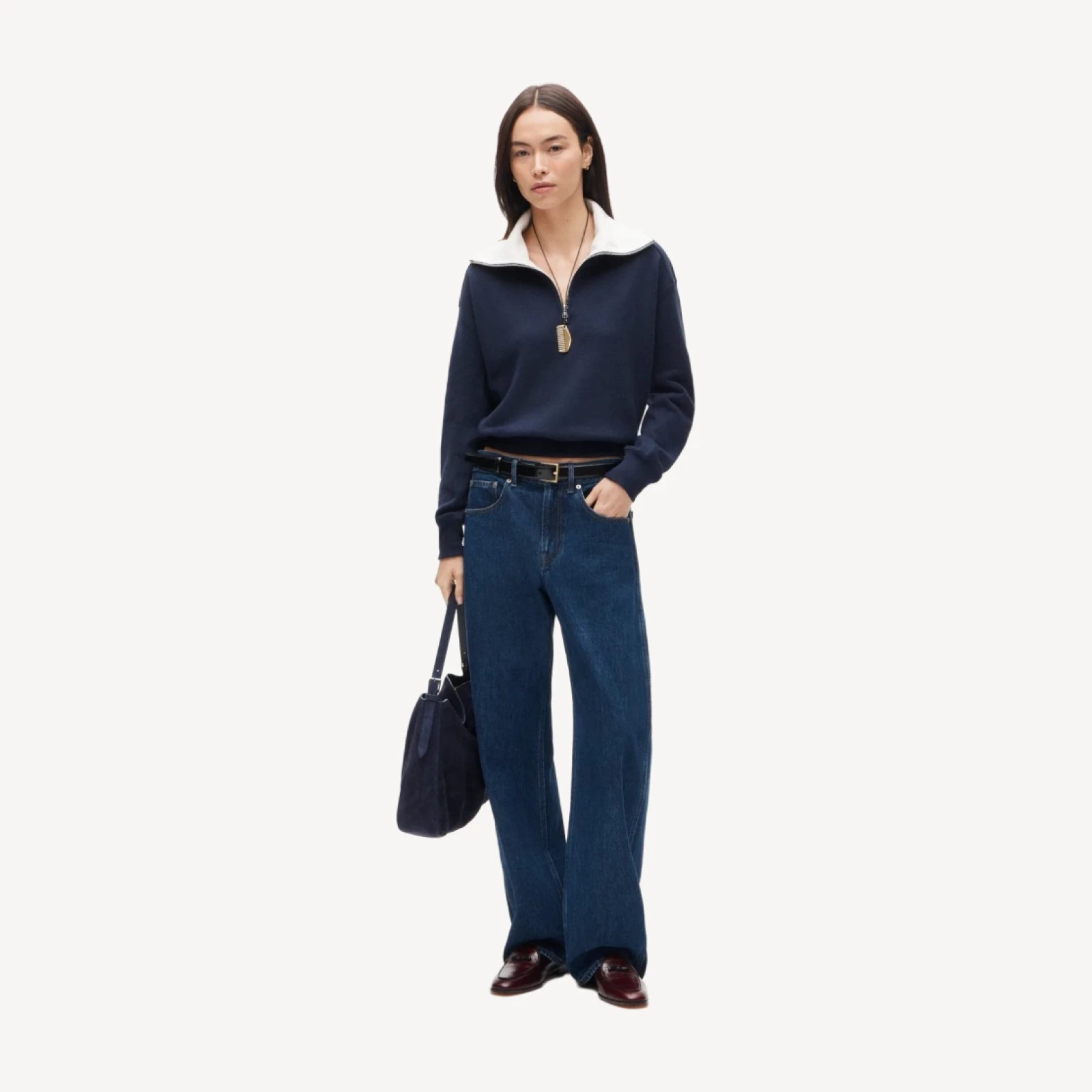 Heritage terry quarter-zip