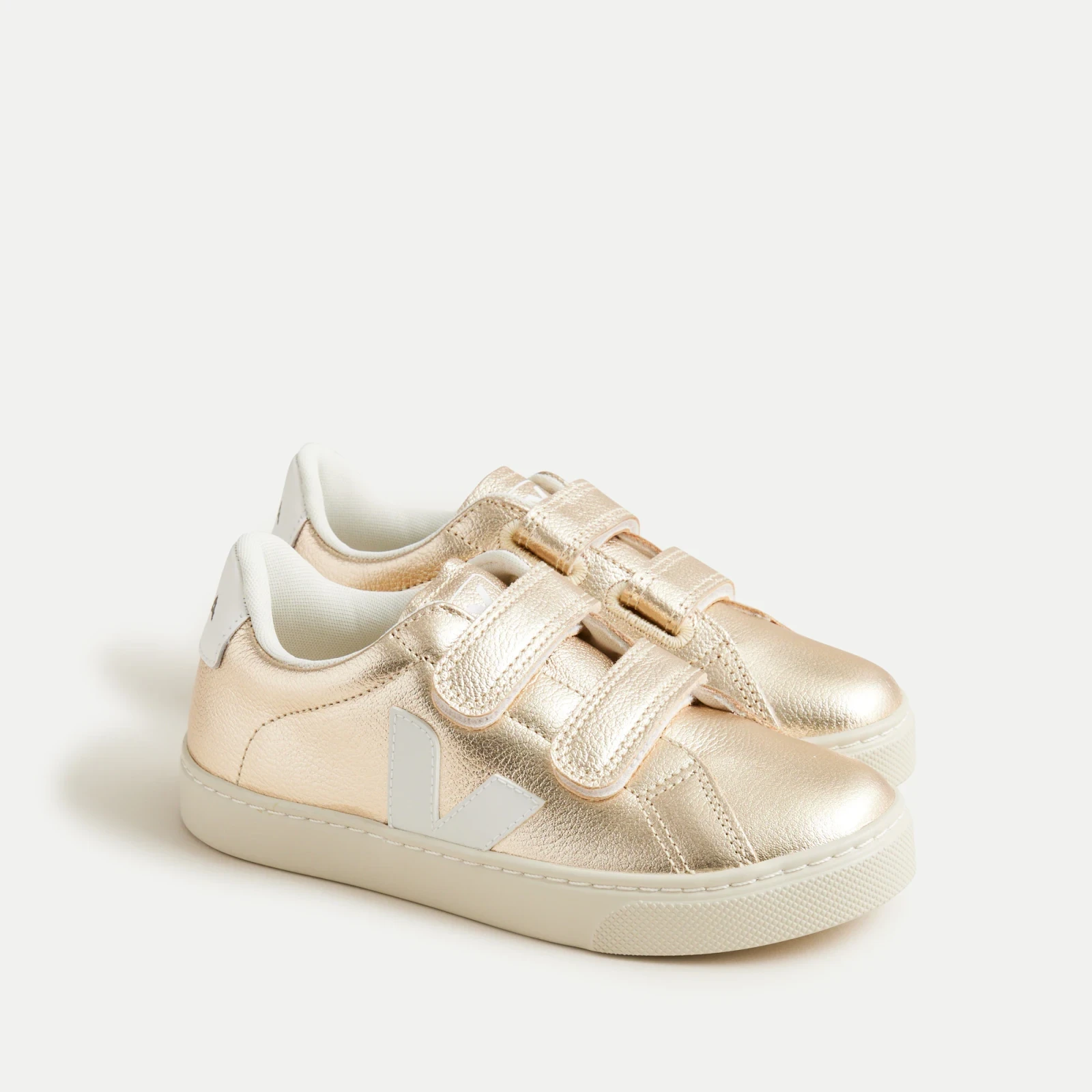 Kids' Veja™ Esplar metallic leather sneakers