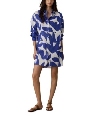 Faherty Coastal Kova Shirt Dress