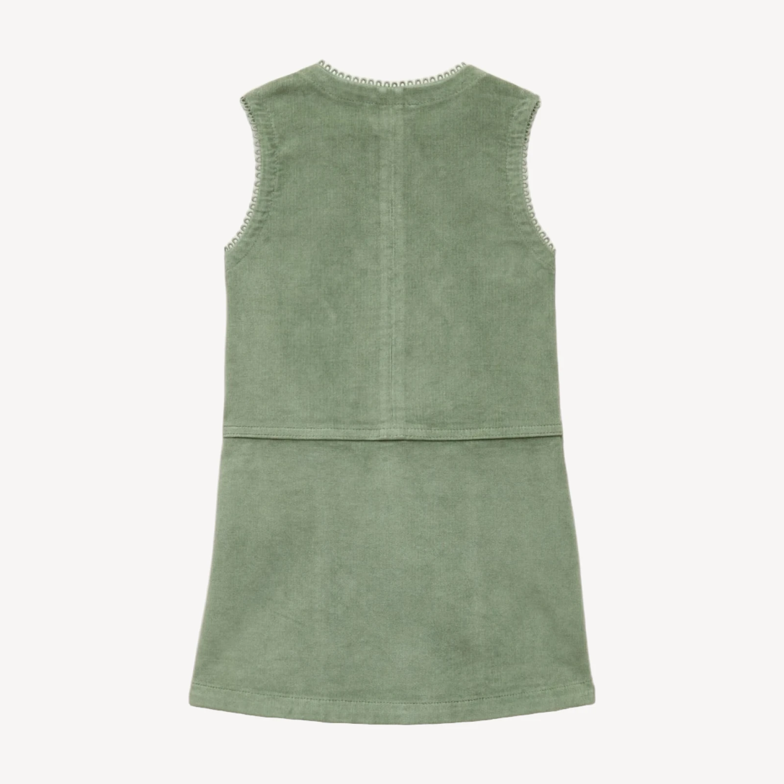 Girls' corduroy pinafore dress
