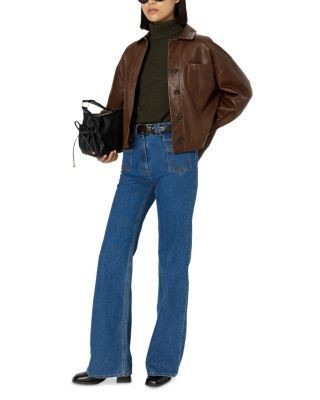 Gerard Darel Nicole Leather Jacket