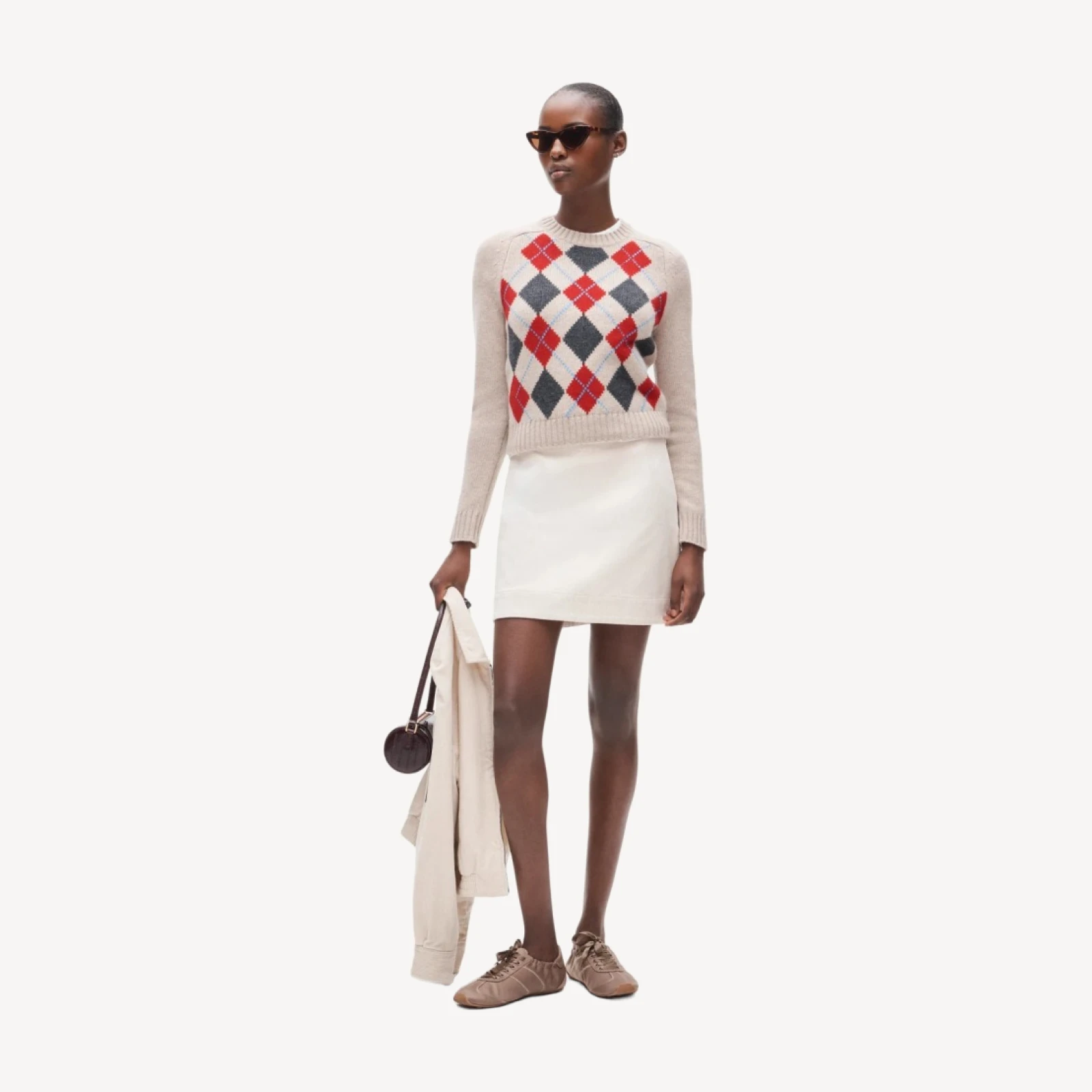 Fairfax mini skirt in corduroy