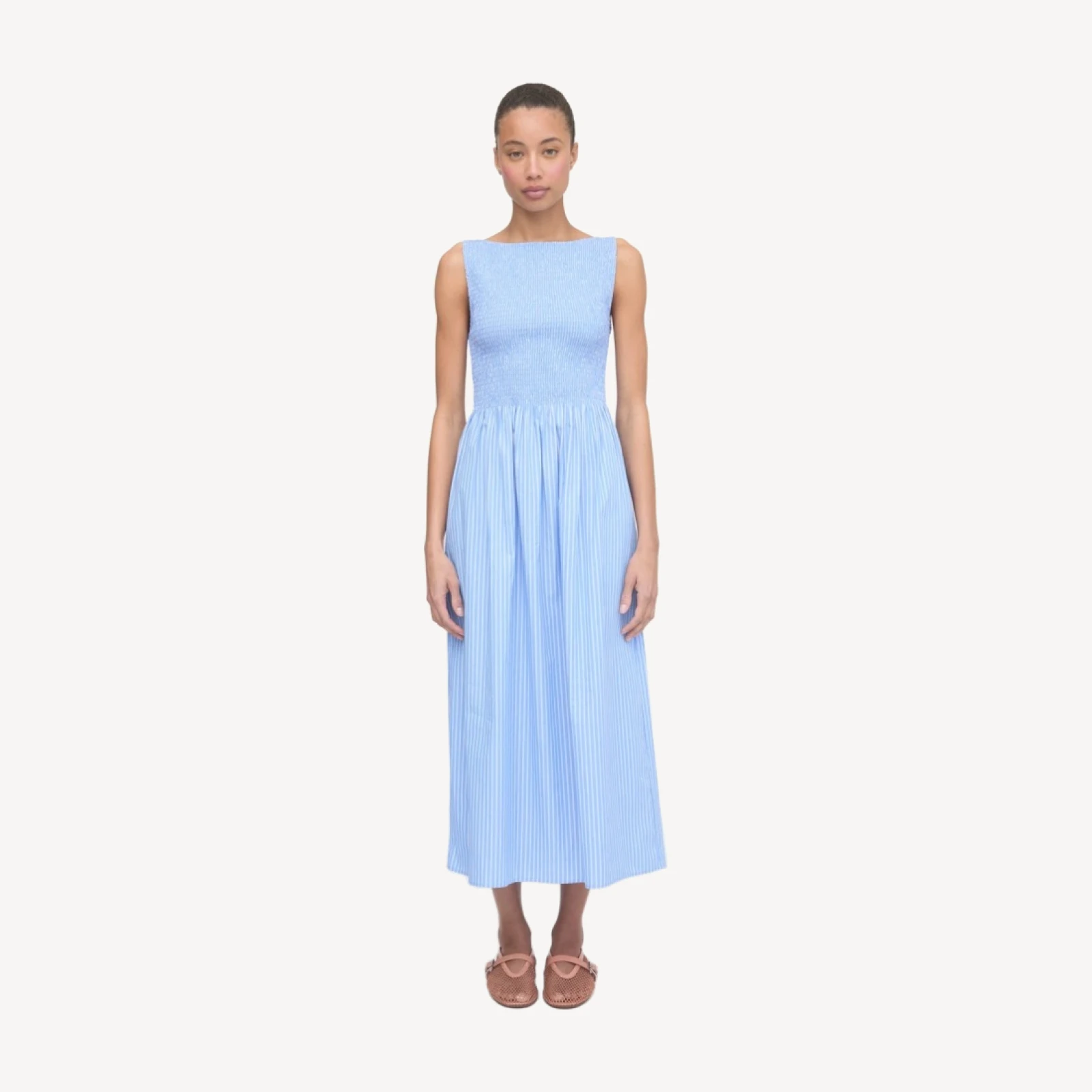The Cosima Nap Dress - Blue Stripe