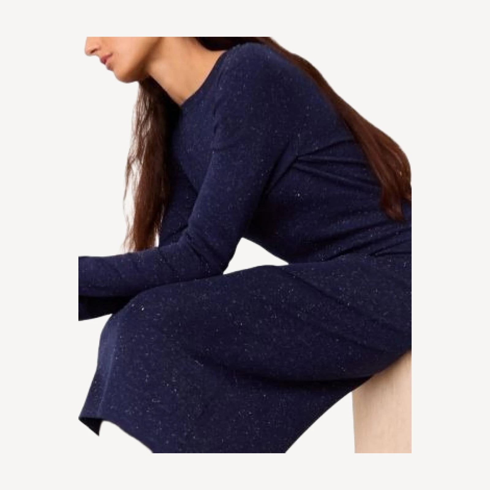 Whistles Annie Sparkle Knit Dress