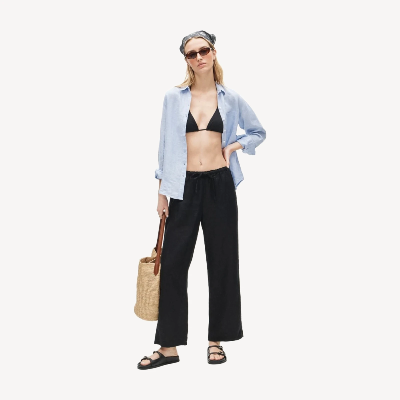 Soleil pant in linen