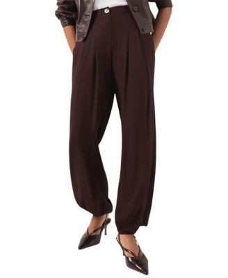 Mint Velvet Women's Balloon Leg Elasticated Trousers