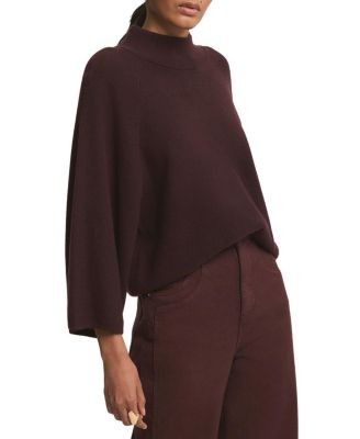 Mint Velvet Women's Cotton Blend Batwing Top