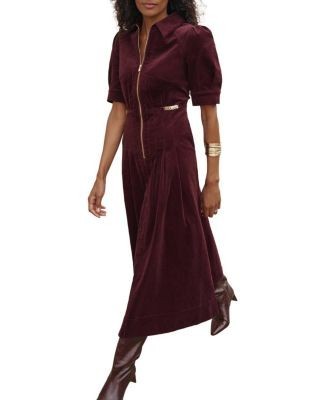 Mint Velvet Women's Corduroy Maxi Dress