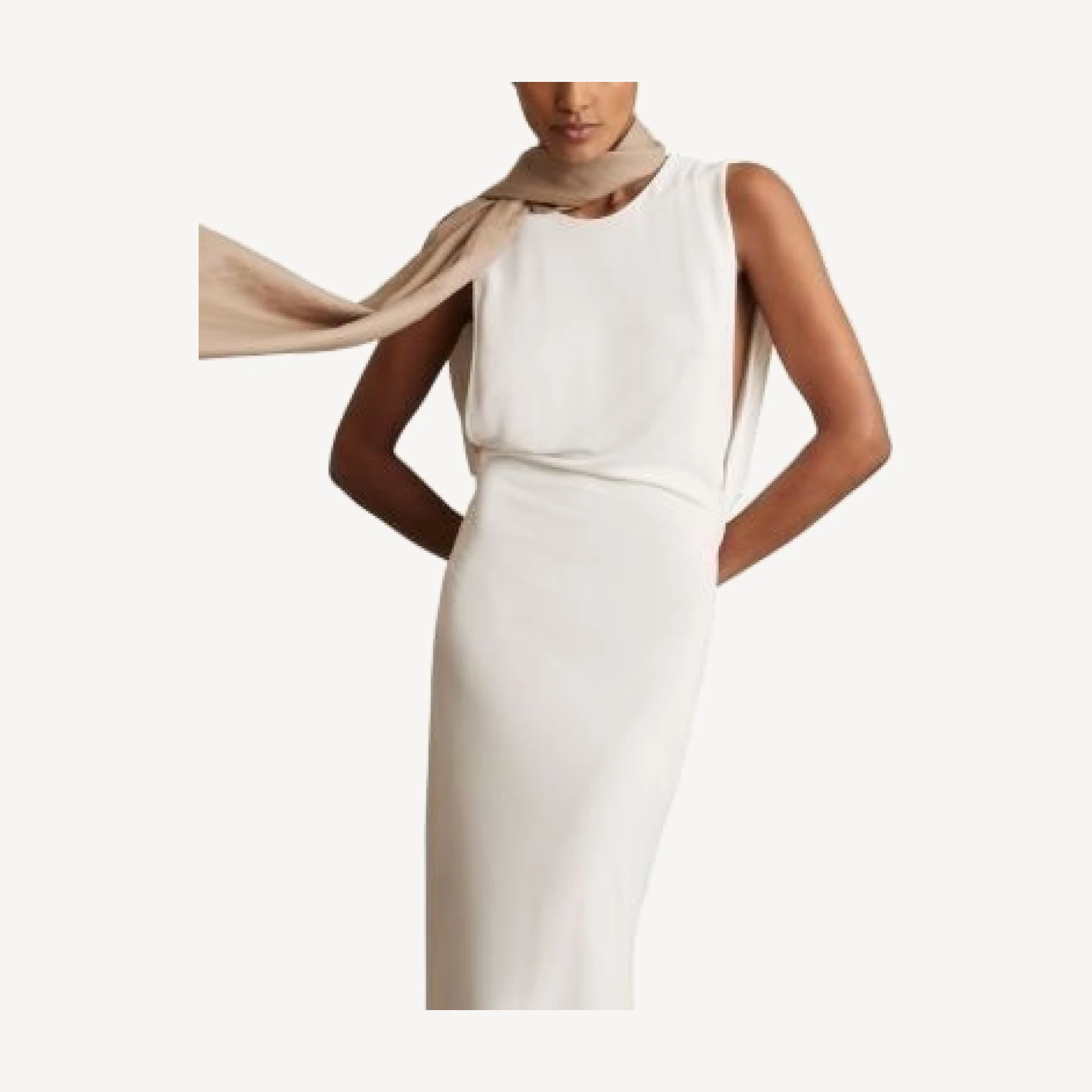 Reiss Heidi Wool & Cashmere Scarf