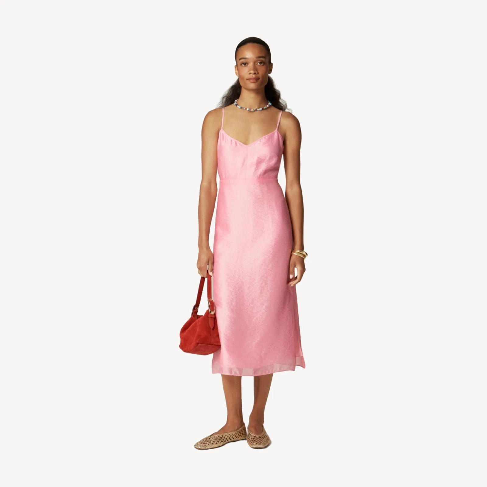 Collection Natasha slip dress in organza
