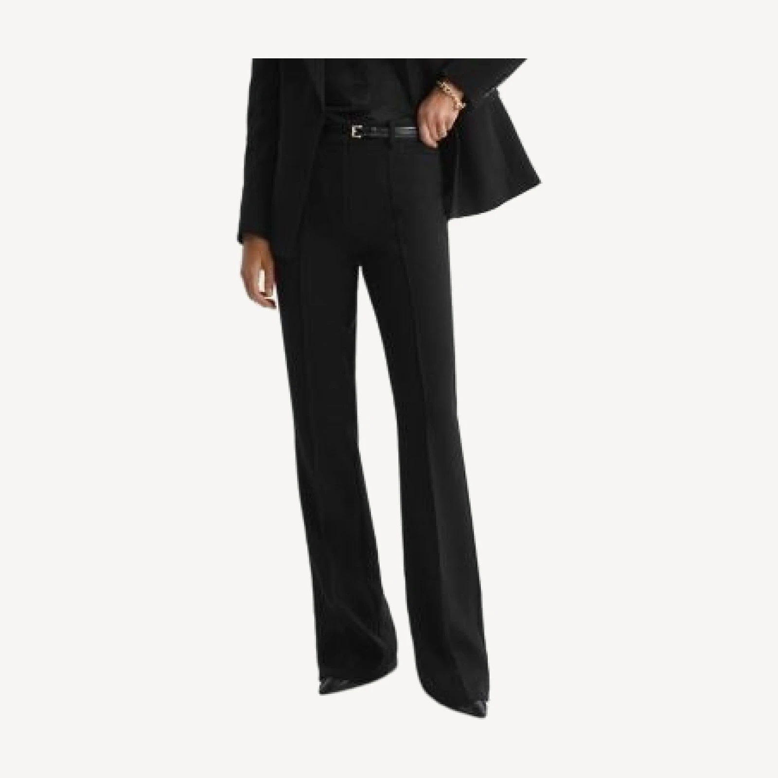 Reiss Gabi Flare Leg Trousers