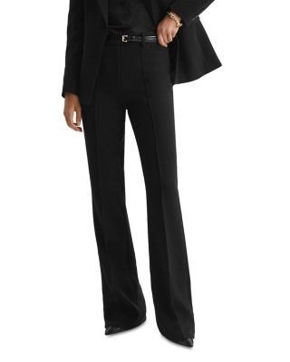 Reiss Gabi Flare Leg Trousers