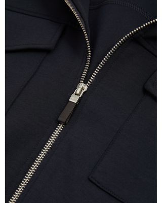 Reiss Medina Interlock Full Zip Jacket