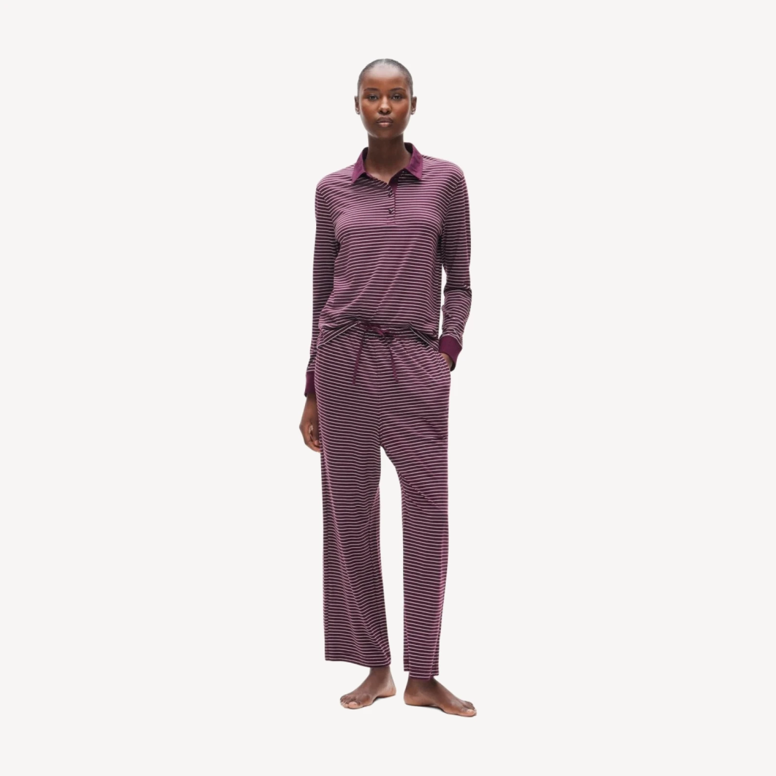 Pima cotton pajama pant set