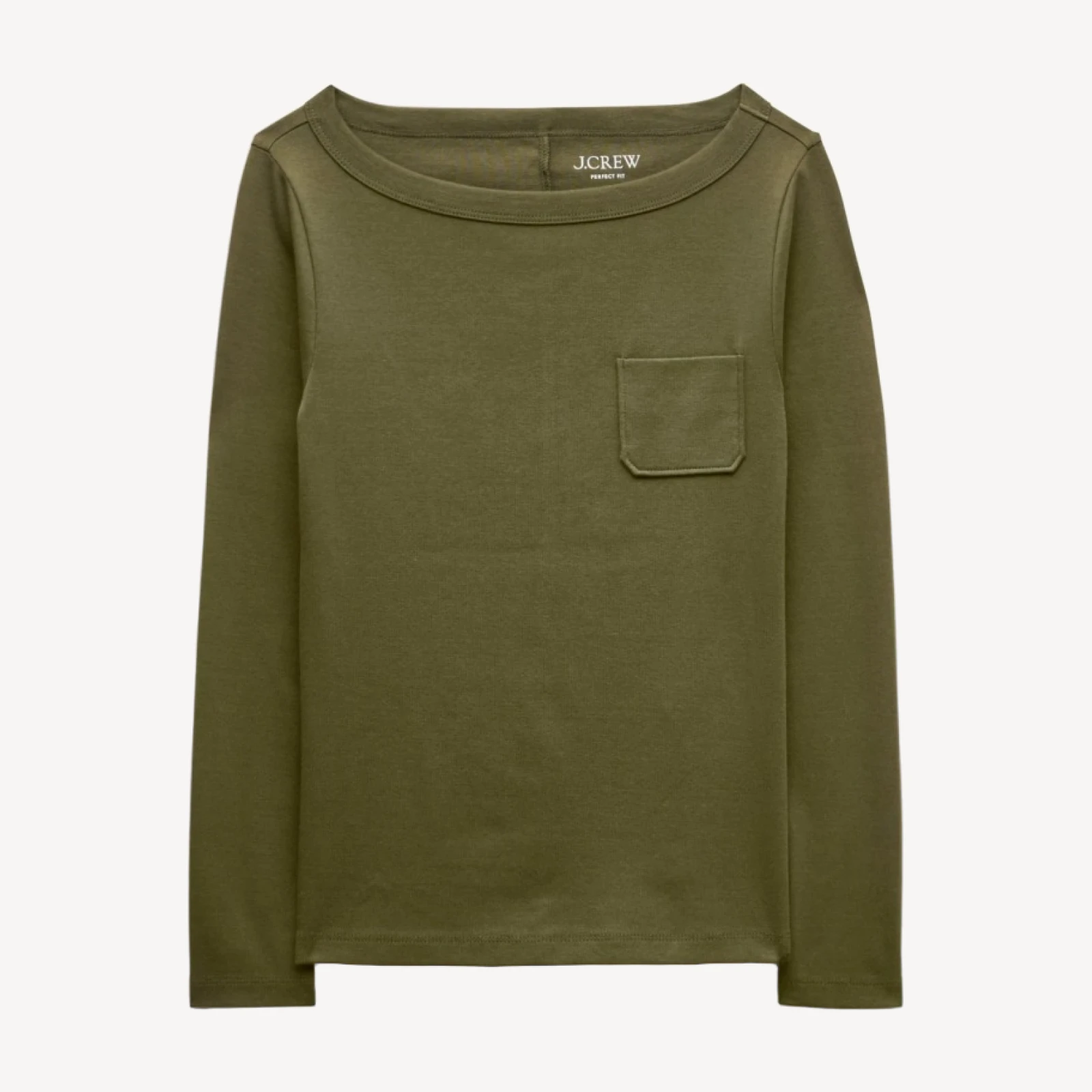 Perfect-fit three-quarter sleeve T-shirt