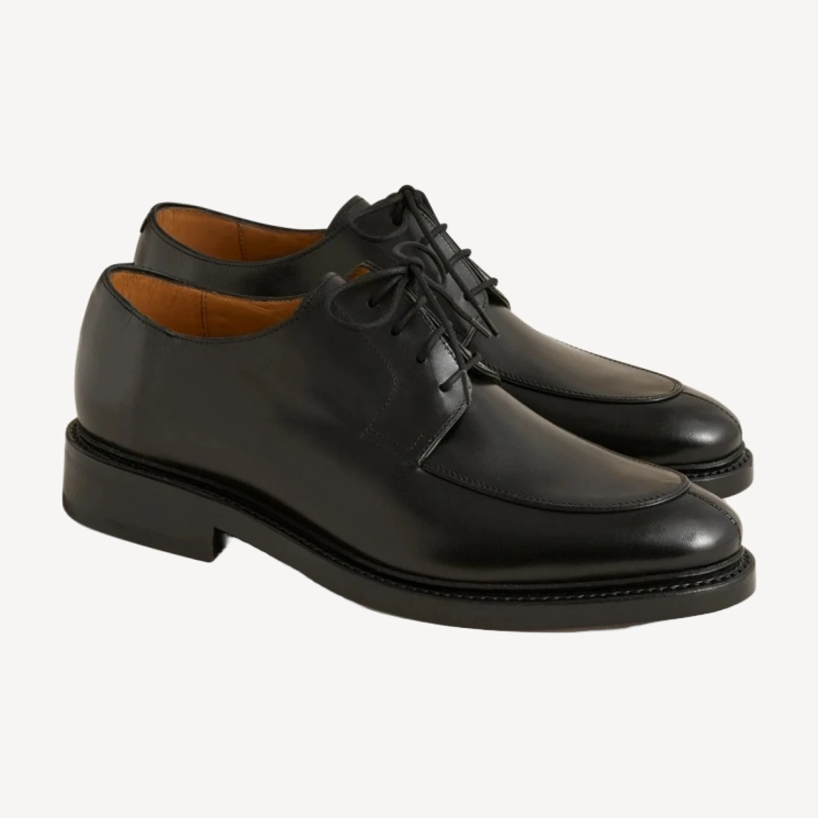 Essex split-toe bluchers in leather