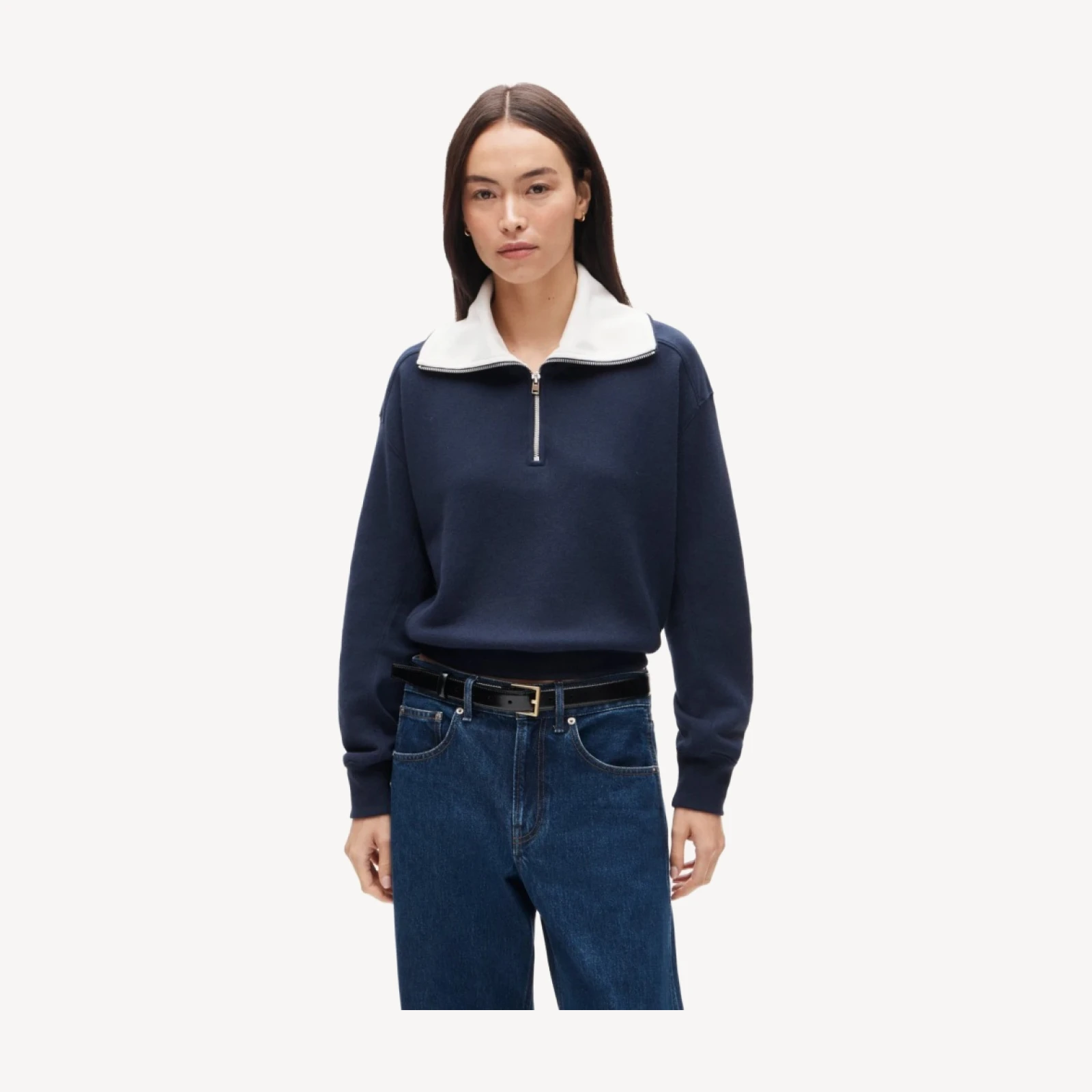 Heritage terry quarter-zip